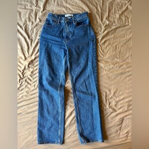 Abercrombie & Fitch Curve Love Medium Wash Denim Jeans